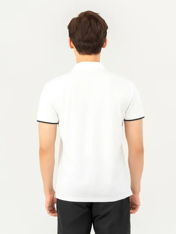 Áo Polo Thể Thao In Kẻ Ngang Ngực (SAM6065) - Hình ảnh 4